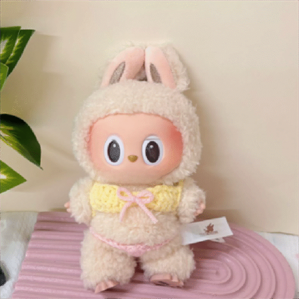 Holiday cream bikini set (doll not included)