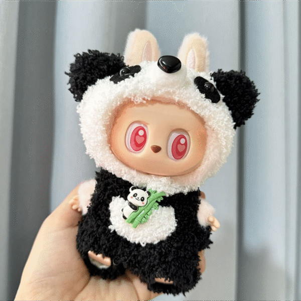 Panda Clothes With Bamboo